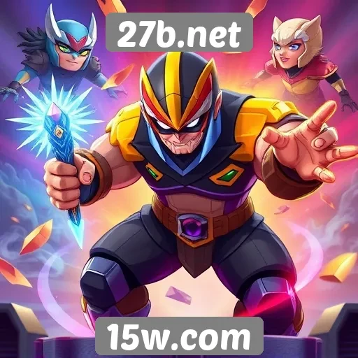 Jogos destacados no site 27b.net