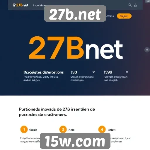 Funcionalidades inovadoras do 27b.net para usuários
